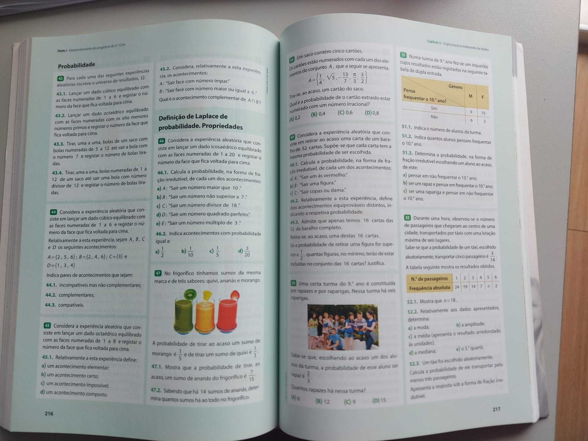 Livro de Preparação para Exame de Matemática 9ºano