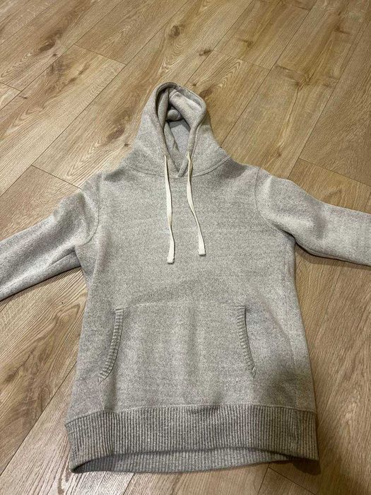 Худі унісекс чоловіче, жіноче сіре розмір S/M