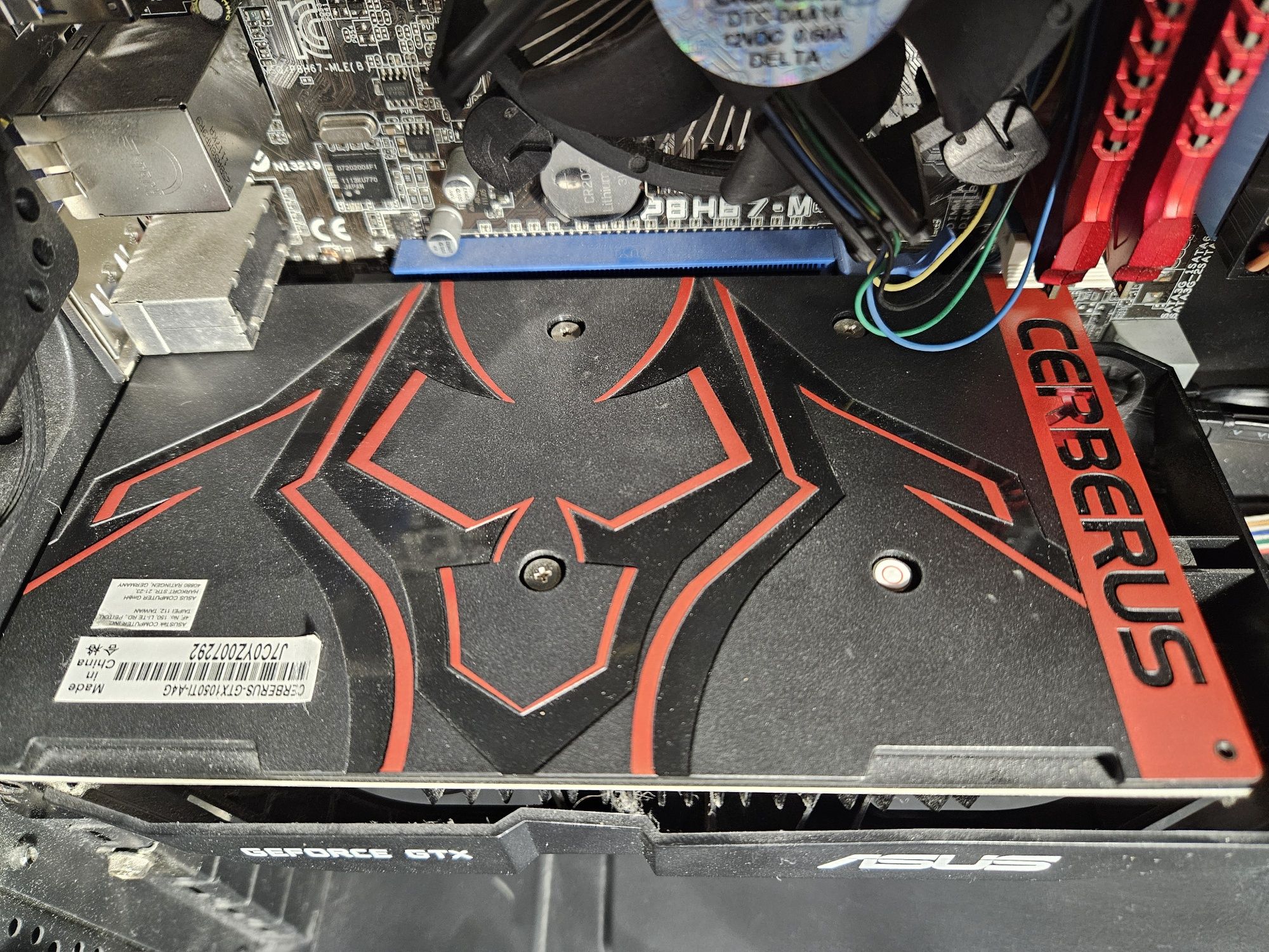 Komputer I5-3450, Asus Cerberus GTX 1050Ti, 16 GB Ram, Windows 10