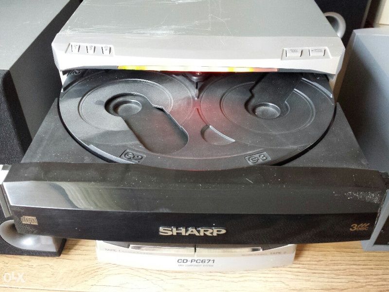 Wieża sharp PC CD 671 sprawna