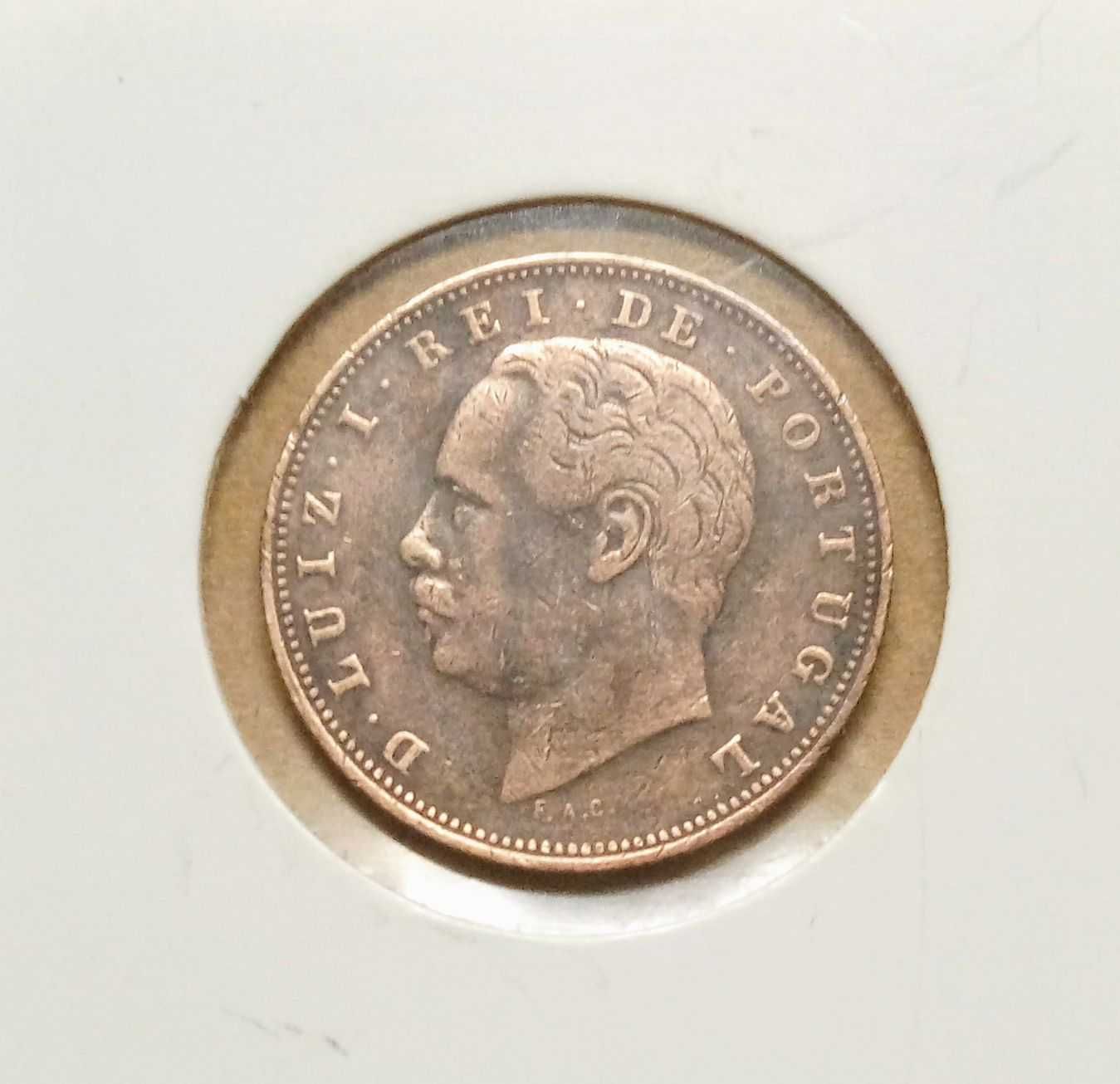 Moeda X reis de 1884