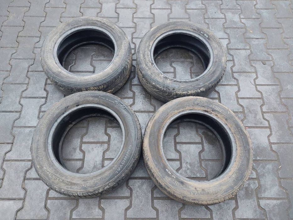 OPONY LETNIE 4 SZT 185/60R14 2006R UNIROYAL RALLYE 550 THE RAIN TYRE