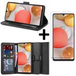 Etui Portfel Ii + Szkło Płaskie Do Samsung Galaxy A42 5G