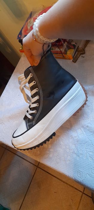 Ala converse run star hike czarne
