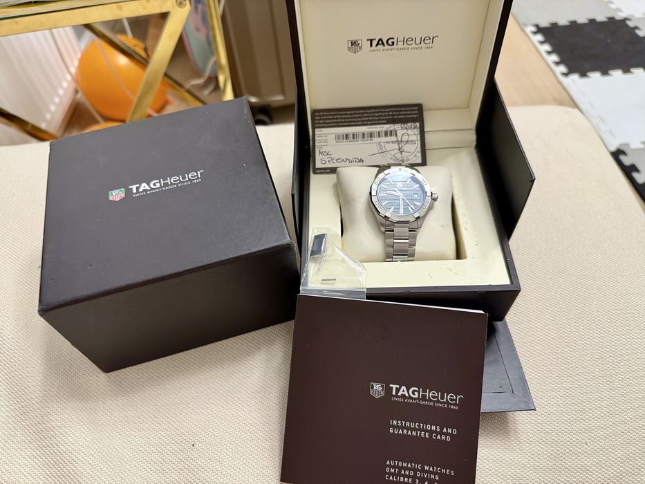 TAG Heuer Aquaracer WAY2110 full set, pełna bransoleta, bdb stan