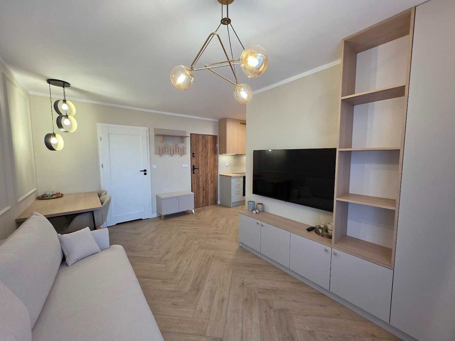 Piękny nowy apartament, mieszkanie 32m2, pierwszy najem, balkon