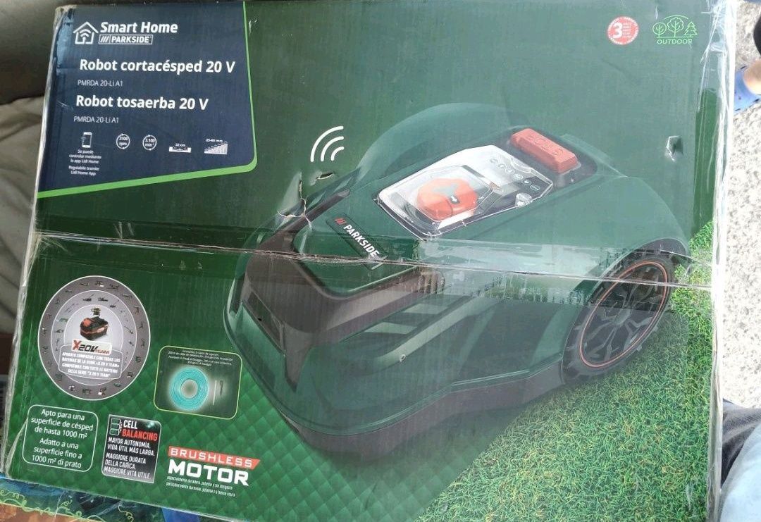 Robô Corta Relva Smart 20v Parkside (Novo)