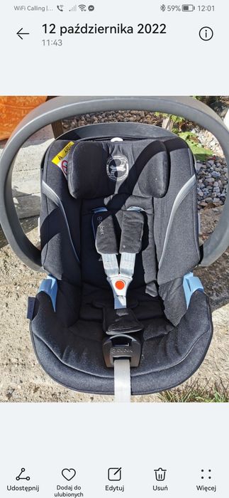 Cybex aton 5 z bazą