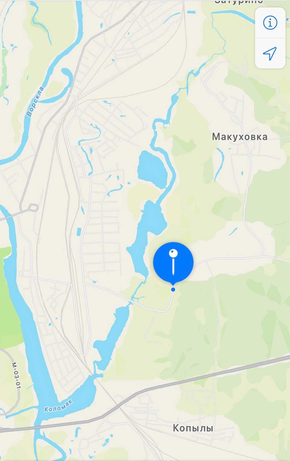 ПРОДАЖ! ПАЙ біля р. Коломак