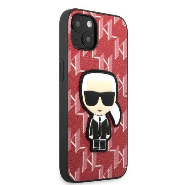 Etui Karl Lagerfeld iPhone 13 Mini 5,4" Monogram Ikonik Patch