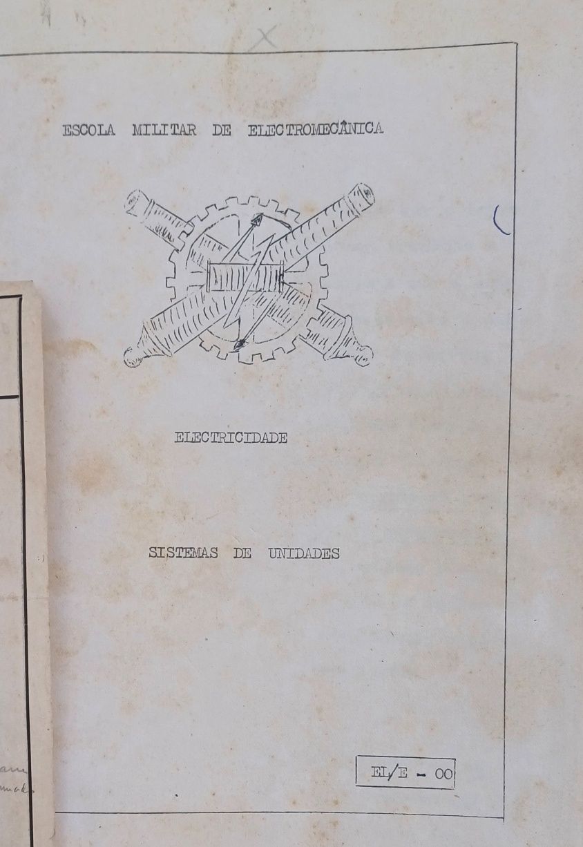 Mecânica 4 Volumes anos 50 Electromecânica Escola Militar