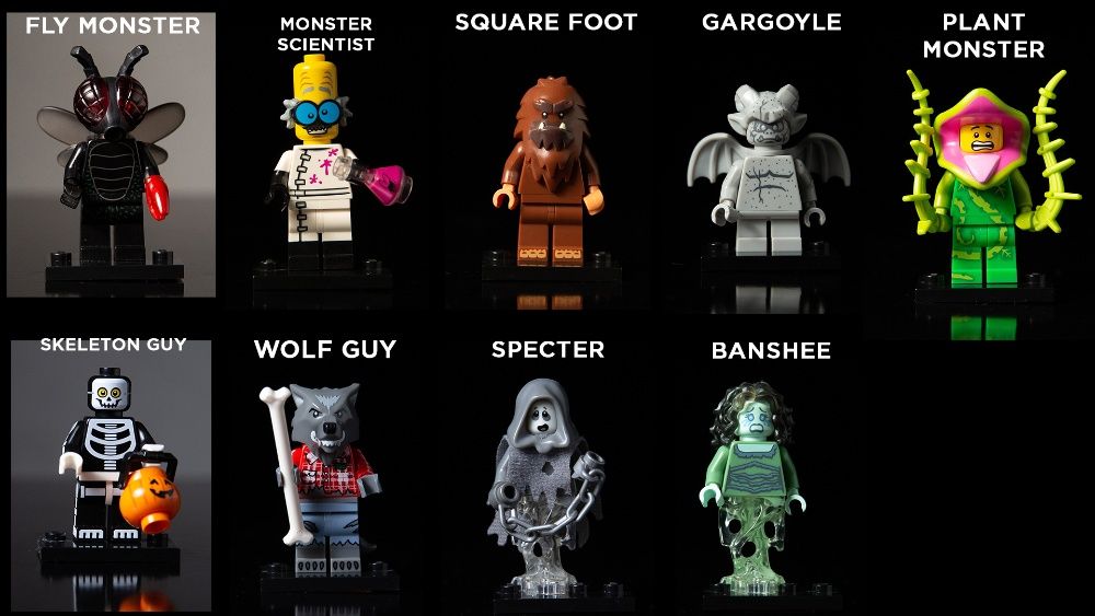 Coleção Lego minifigures - várias