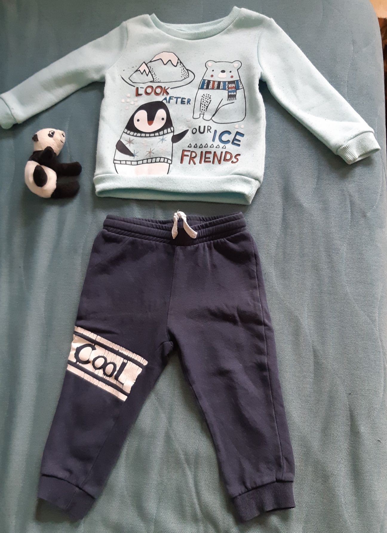 Bluza i spodnie dla chłopca na jesień zestaw r. 86