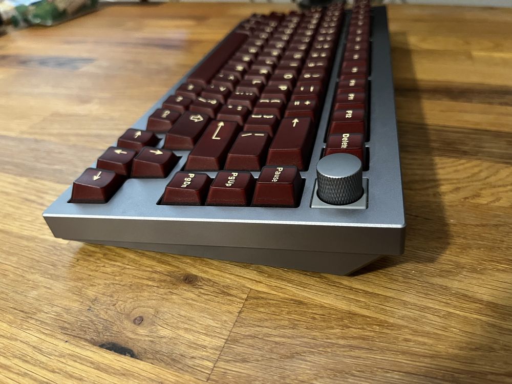 Klawiatura mechaniczna Keychron Q1 jak nowa | Durock Black Lotus