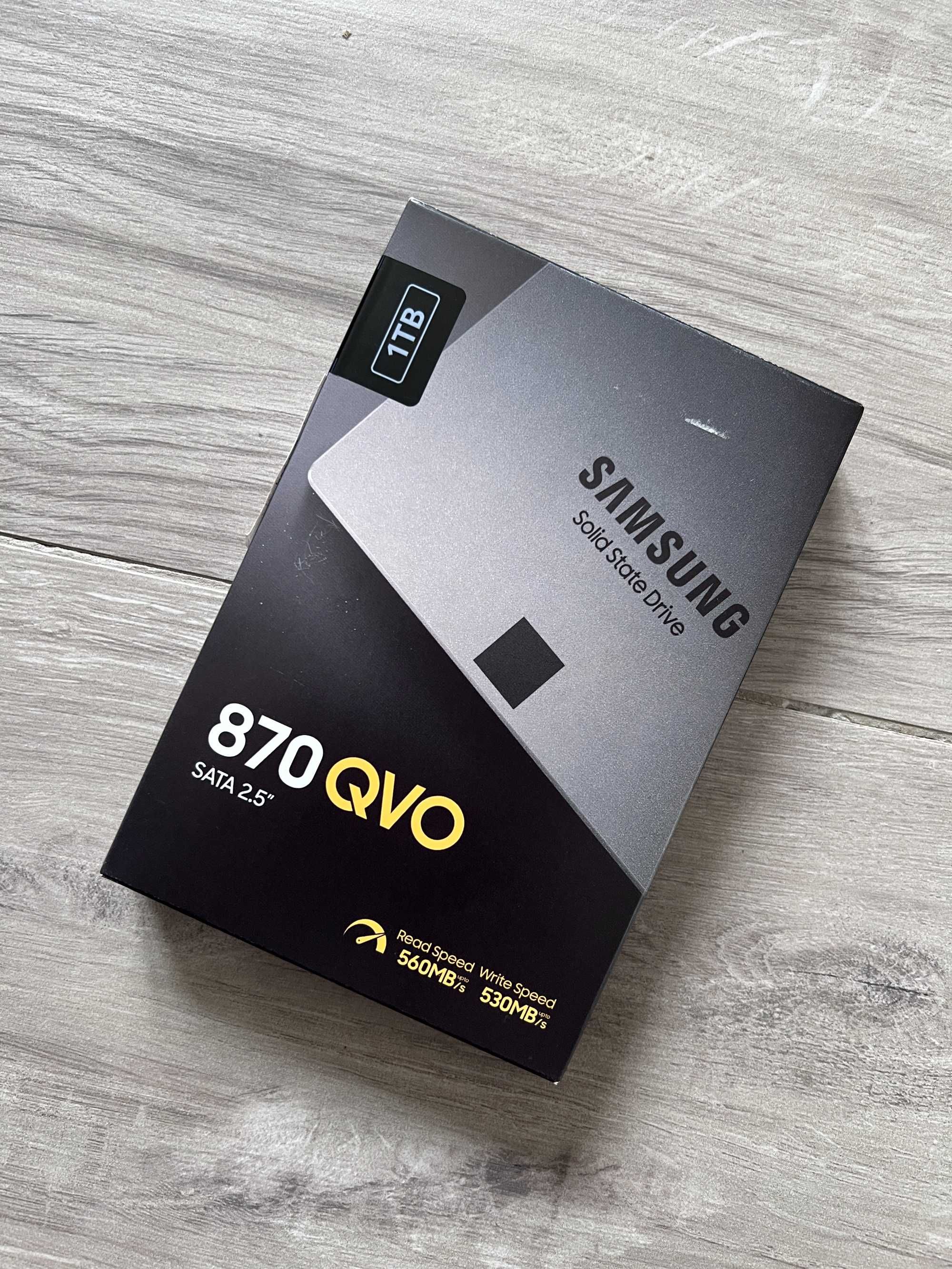 Dysk twardy SSD Samsung 870 QVO 1TB Nowy zaplombowany