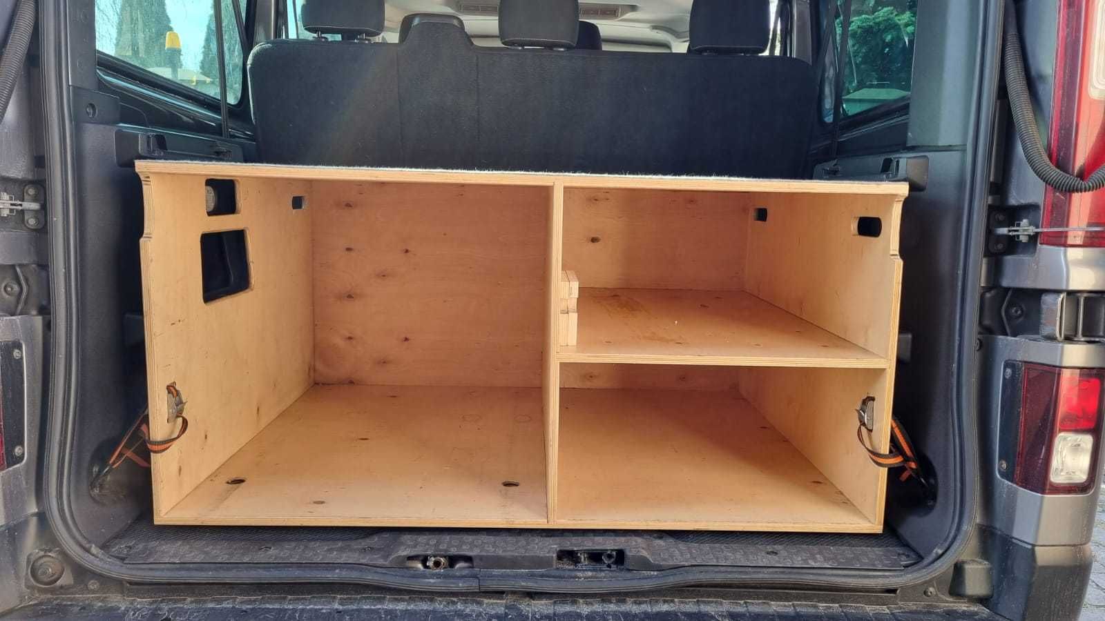 Zabudowa łóżko DIY sklejka do Renault Trafic III, Opel Vivaro