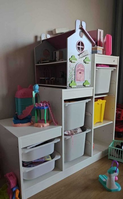 Móvel Trofast IKEA - em escada branco