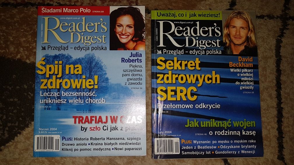 Przegląd Reader's Digest z roku 2004