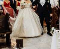Bajkowa suknia ślubna księżniczka *EFEKT WOW*