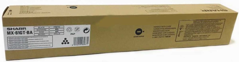 Toner czarny SHARP MX-61GT-BA nowy oryginał