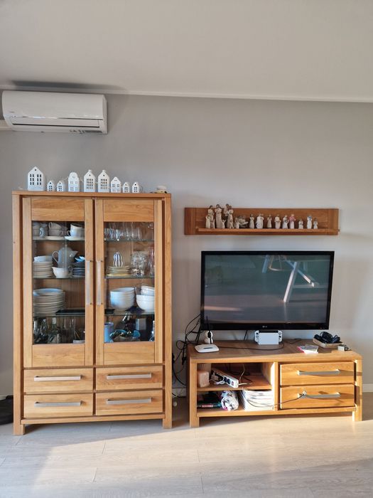 Zestaw mebli Dekort lity dąb