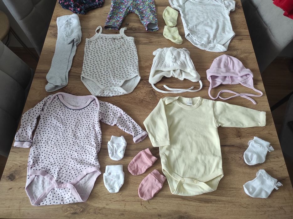 Duży zestaw ubranek 56-62