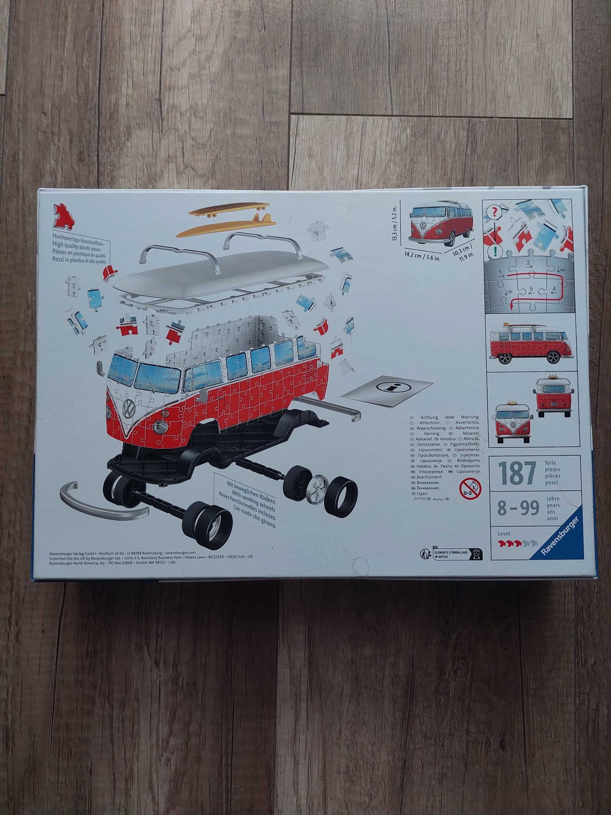 Puzzle 3D Volkswagen T1 ravensburger