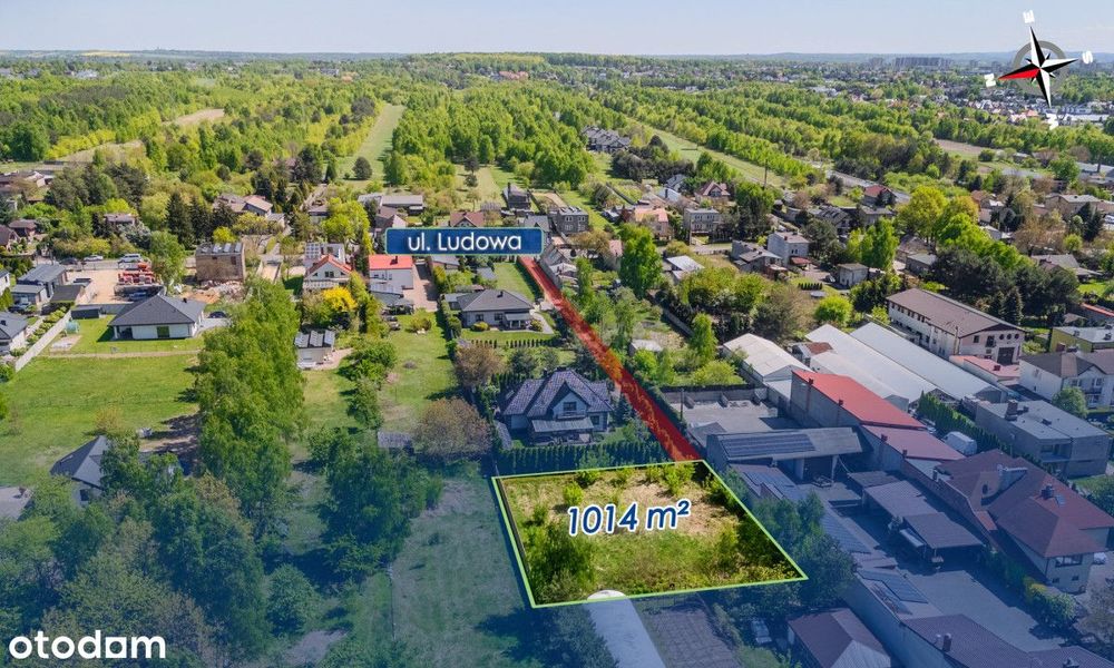 Działka w Częstochowie w dzielnicy Kiedrzyn