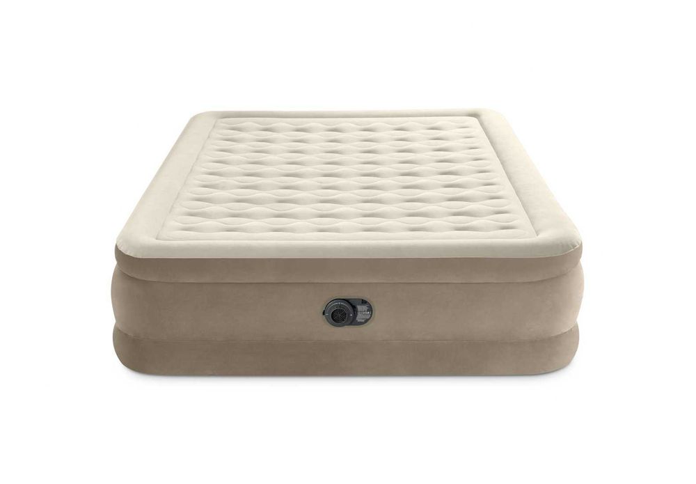 Materac Dmuchany Dwuosobowy z Pompką Elektryczną INTEX 64428 H=46cm