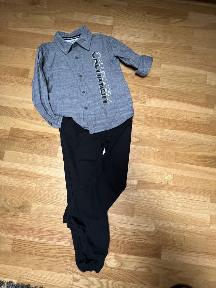 Calvin Klein Jeans,koszula chłopięca,oryginalna,USA,6 lat, ok 122 cm