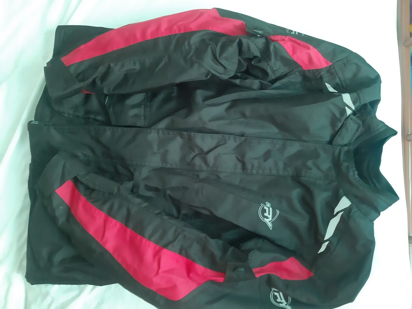 Casaco de moto preto