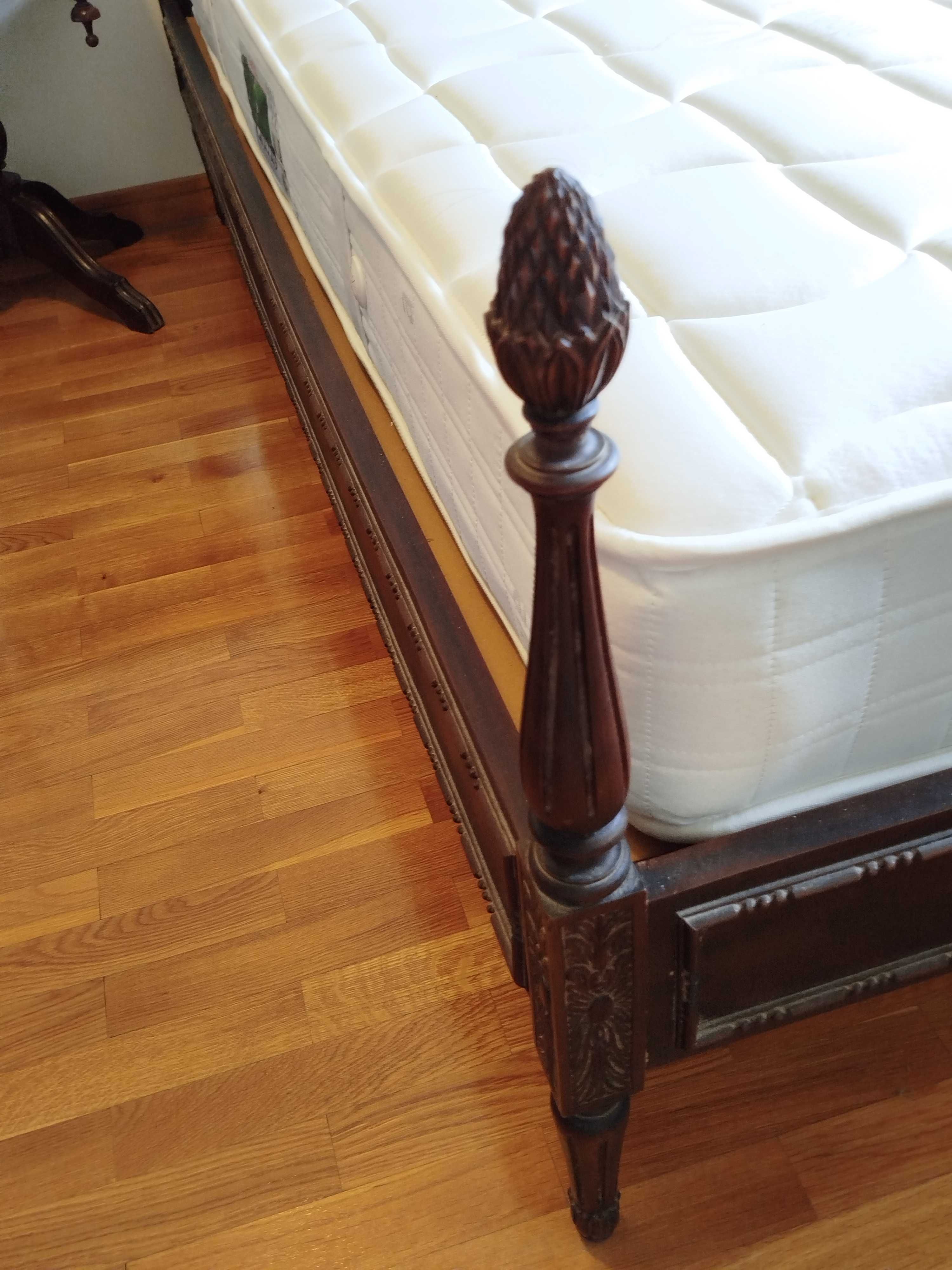 Cama de solteiro + Colchão Novo