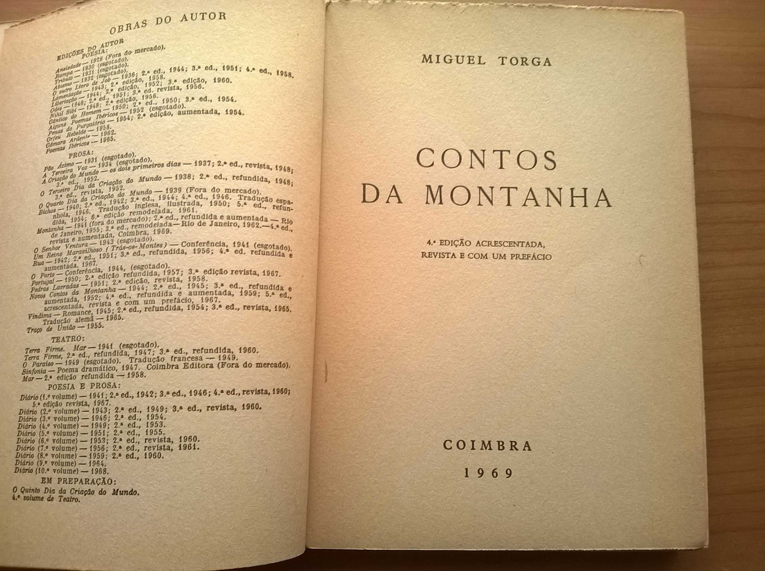 Contos da Montanha - Miguel Torga (portes grátis)