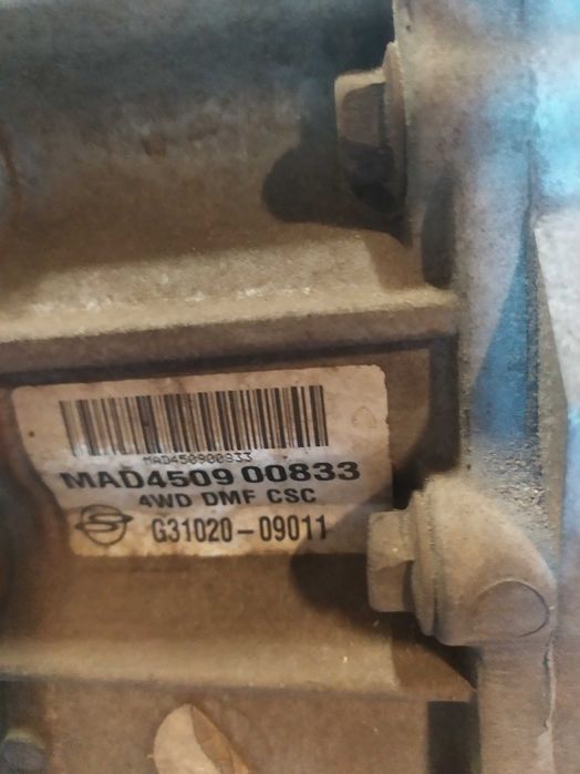 Ssangyong Kyron 2.0 L Skrzynia biegów manualna.