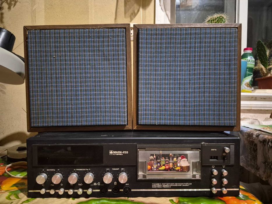 Магнітофон приставка. Маяк-233 Стерео
