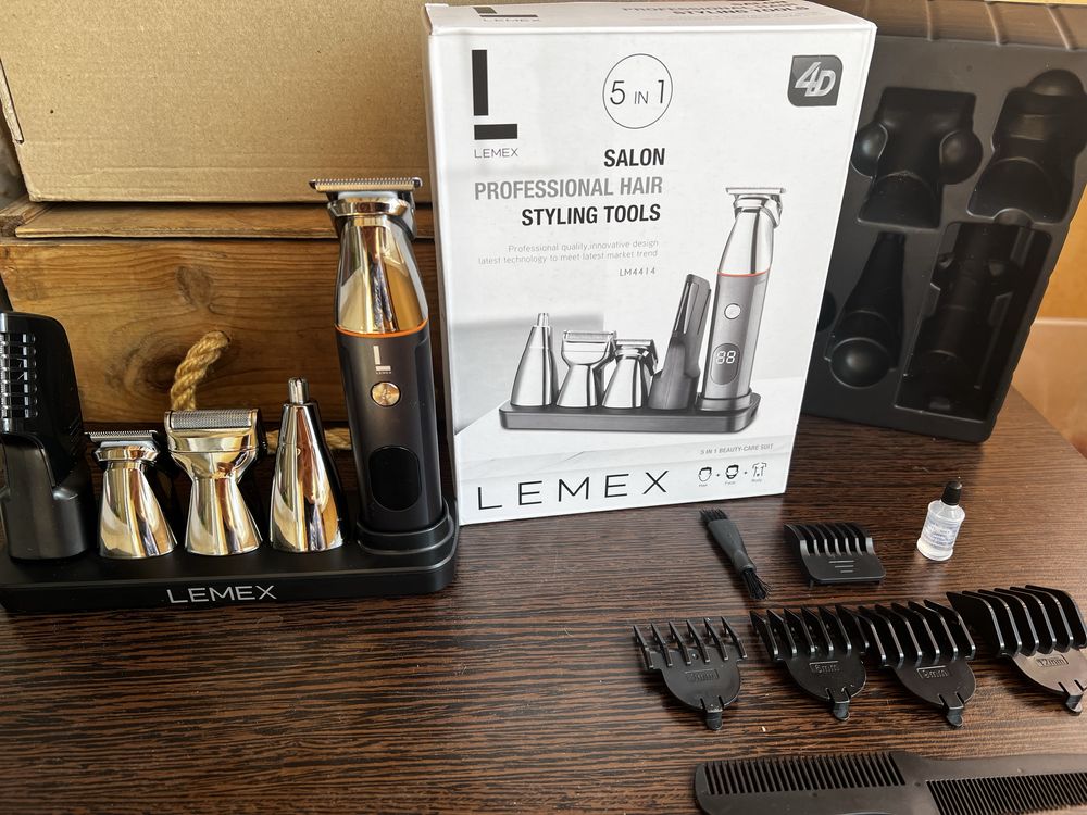 Тример для гоління та стрижки волосся Lemex