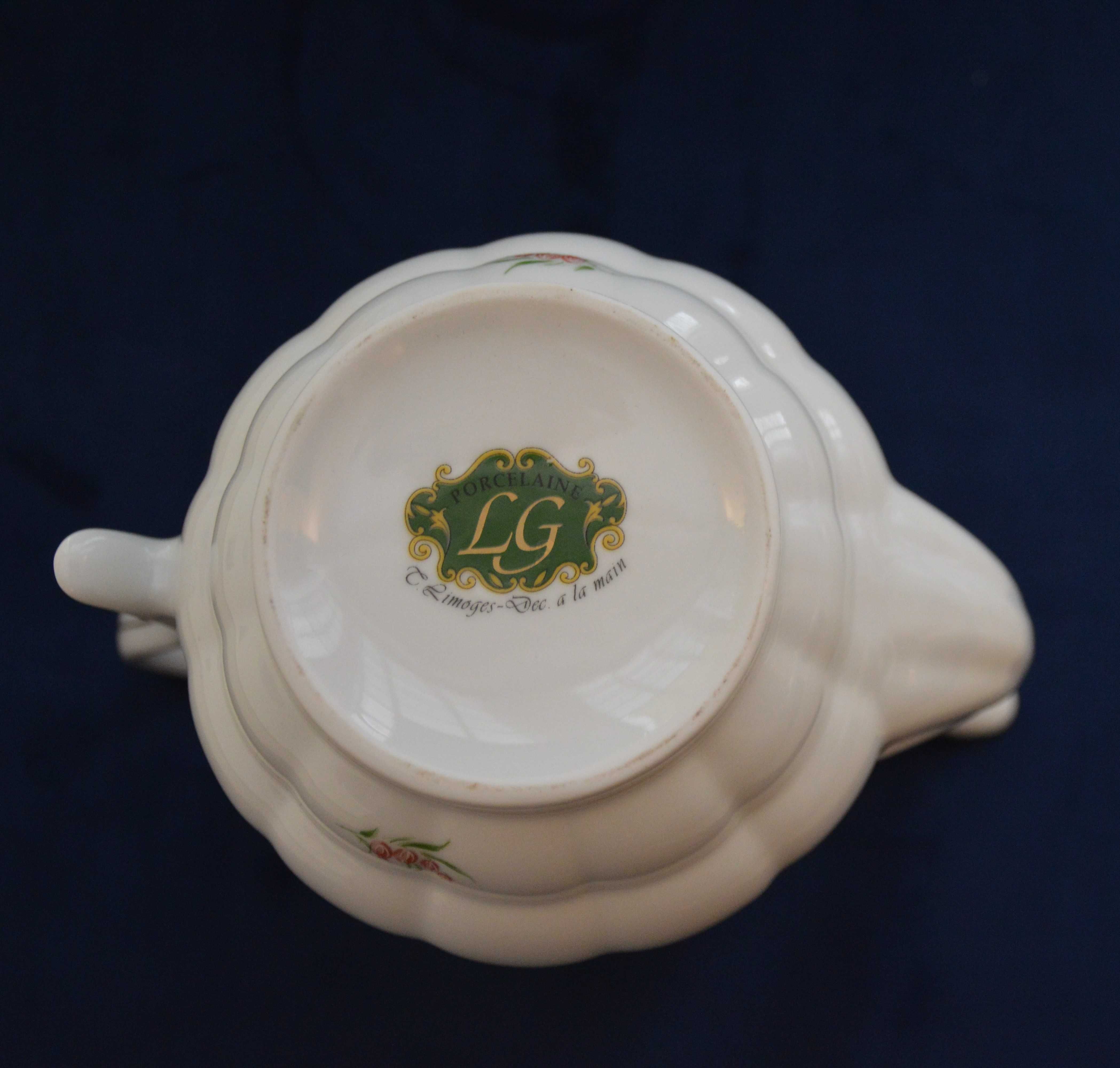 Bule  com  prato Limoges