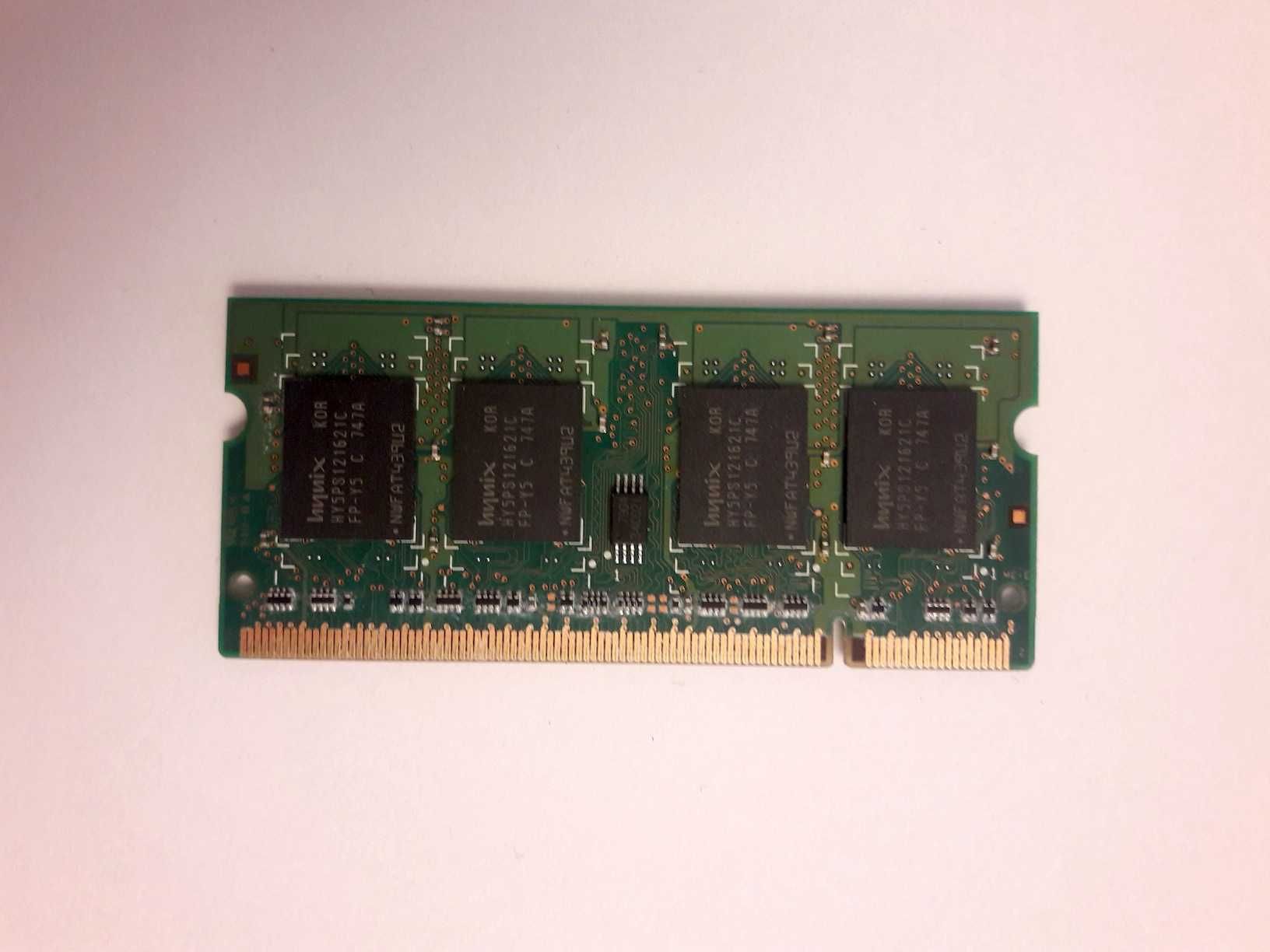 Pamięć RAM DDR2 hynix 512 MB x2