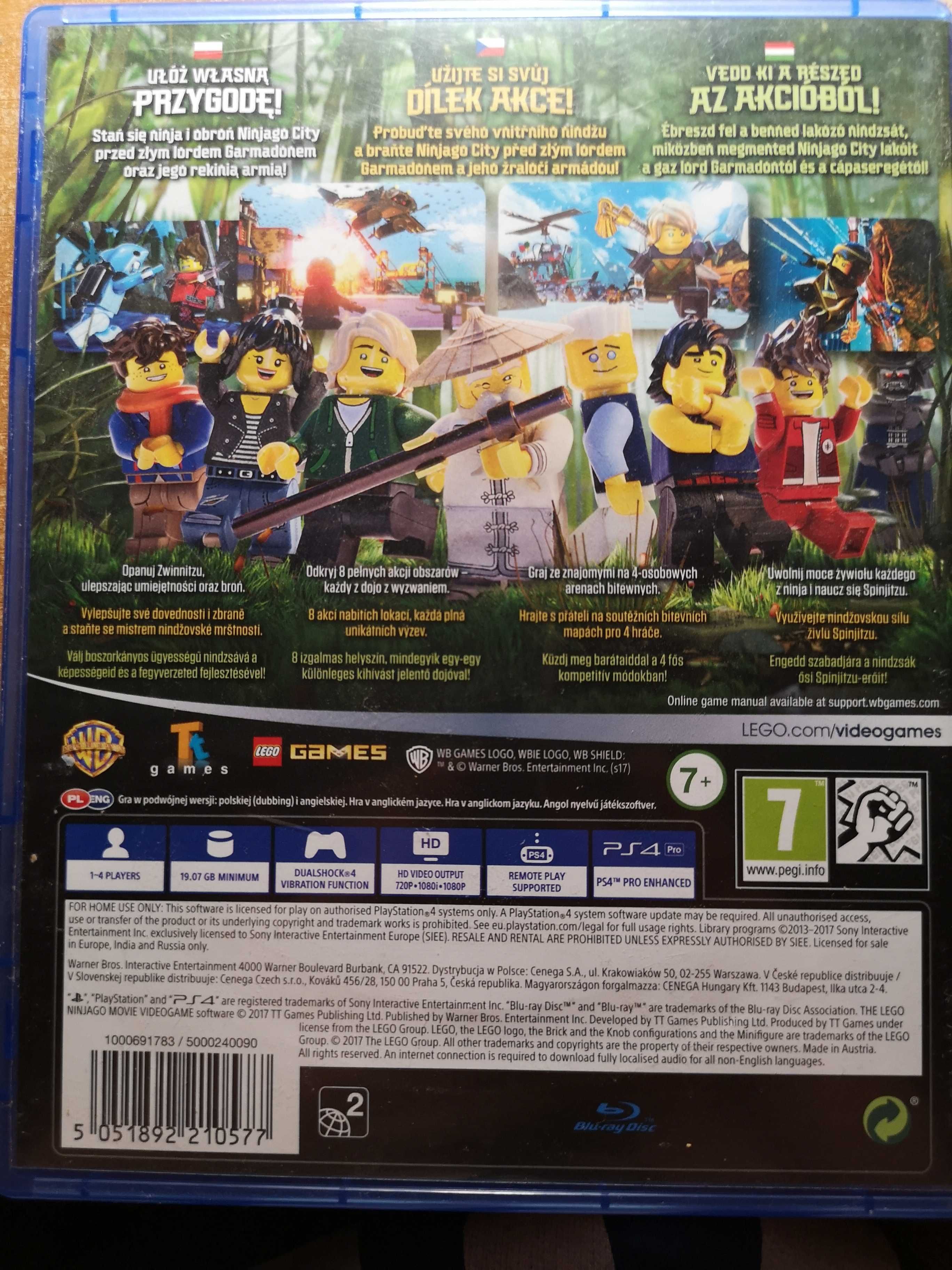 Gra Lego ninjago movie ps4