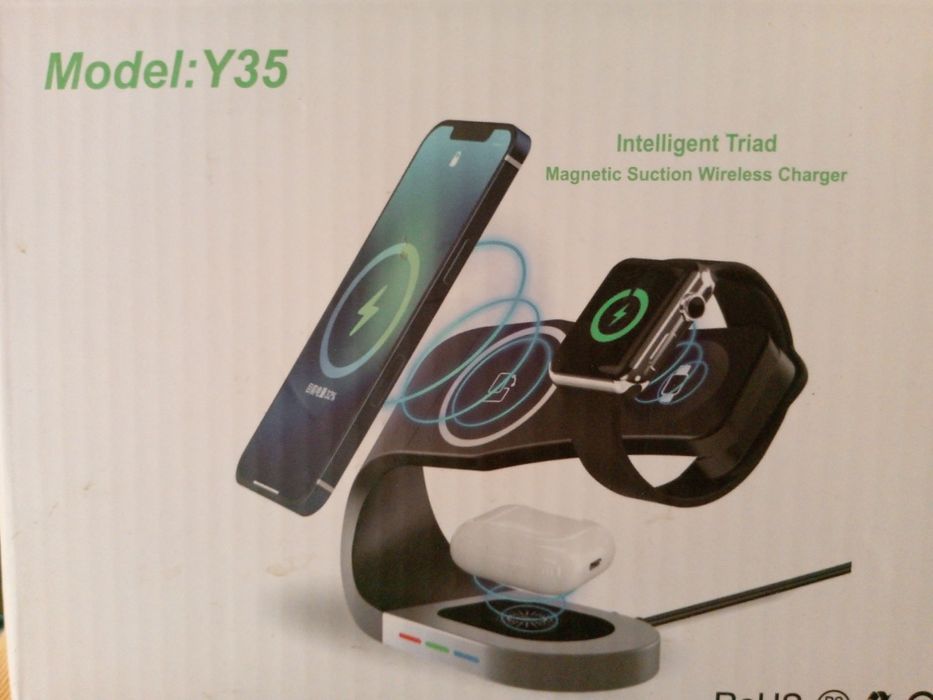 Зарядка баз проводная для телефона и часов