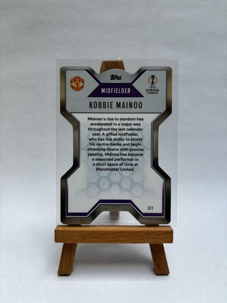Karta Kobbie Mainoo (Shield) Topps Match Attax 2024/25