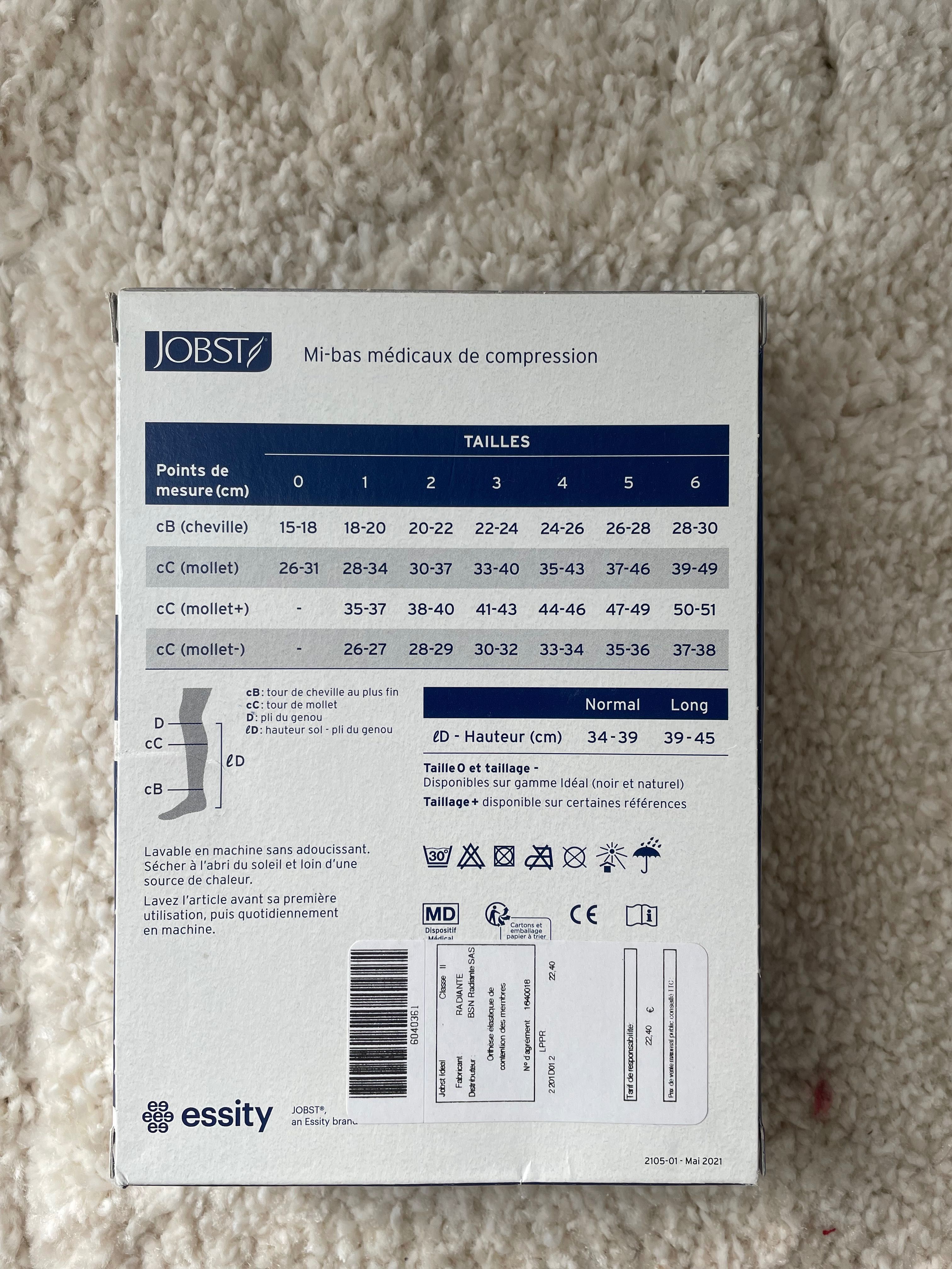 Компрессионные гольфы Jobst, Германия, 2 кл.,, 3 р. Новые