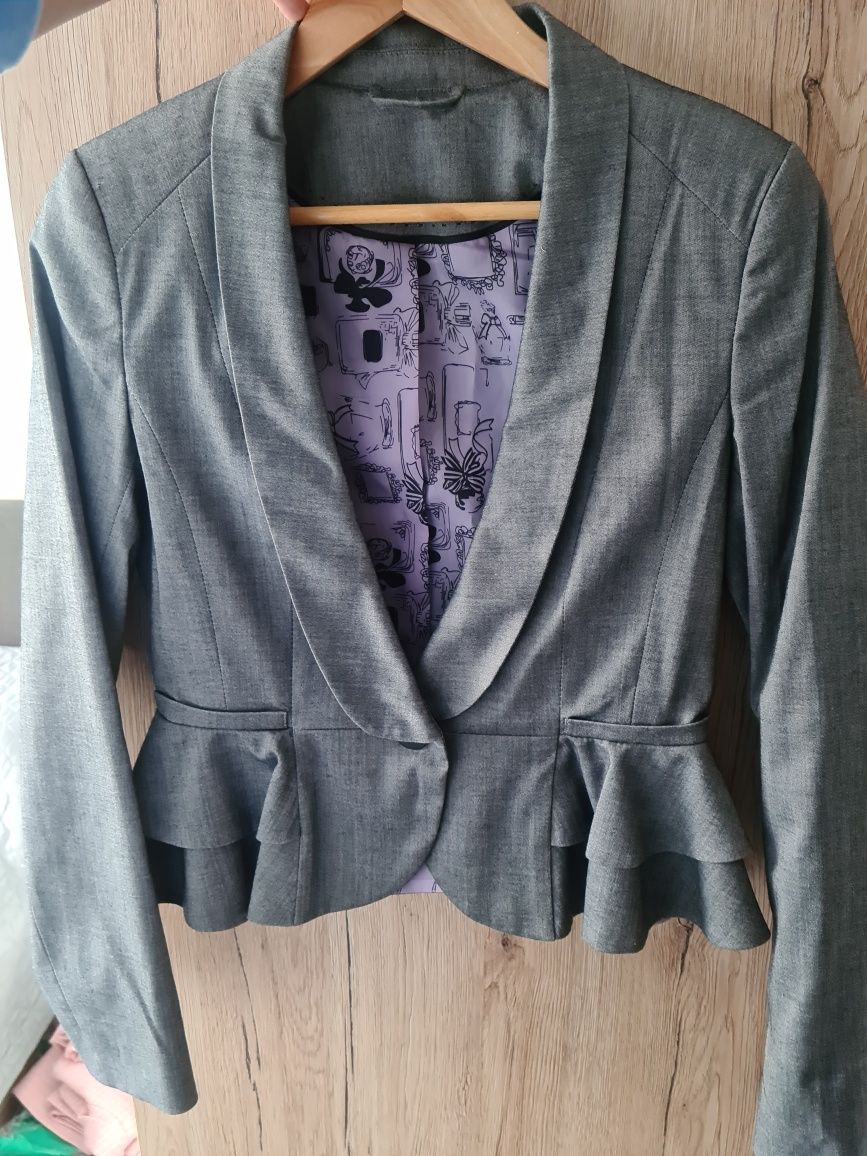 Marynarka neu look szara rozm S/M