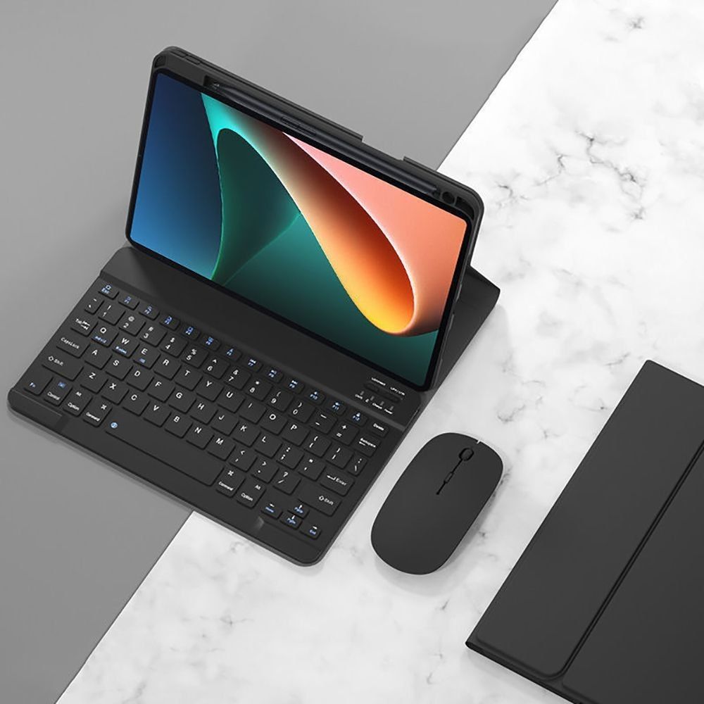 Etui Z Klawiaturą Sc Pen Do Xiaomi Pad 5 / 5 Pro Black