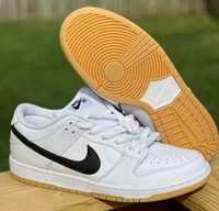 Кросівки  Nike SB DUNK LOW WHITE/кросівки найк данк білі