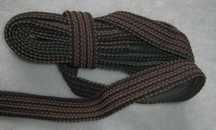 tasmy, tasiemki - brązowa /D105-9/- o szer.1,5cm - cena 1,80zł/1m