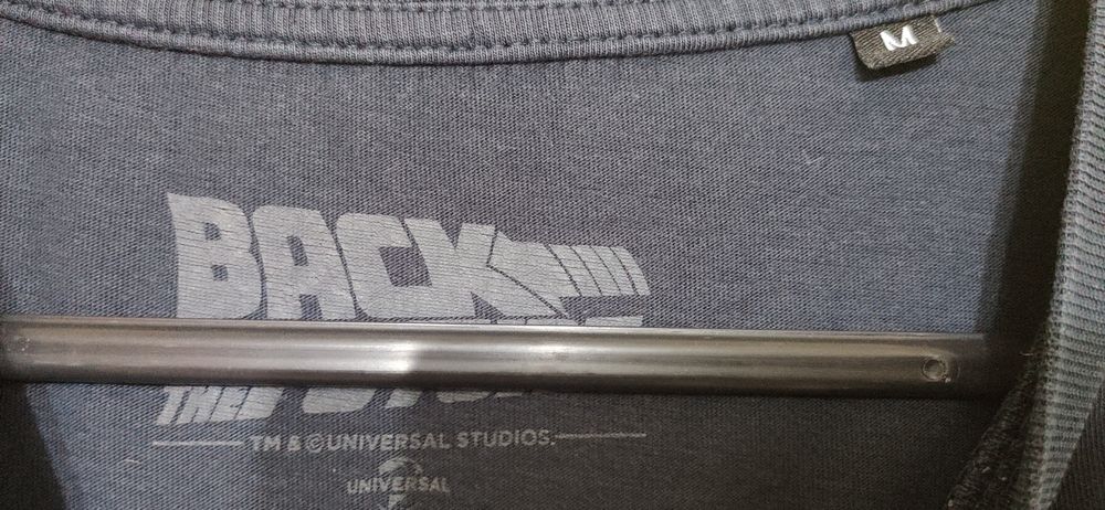 Koszulka crewneck Powrót do przyszłości logos Delorian