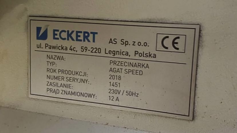 Plazma cnc przecinarka  wypalarka tlenowa AGAT