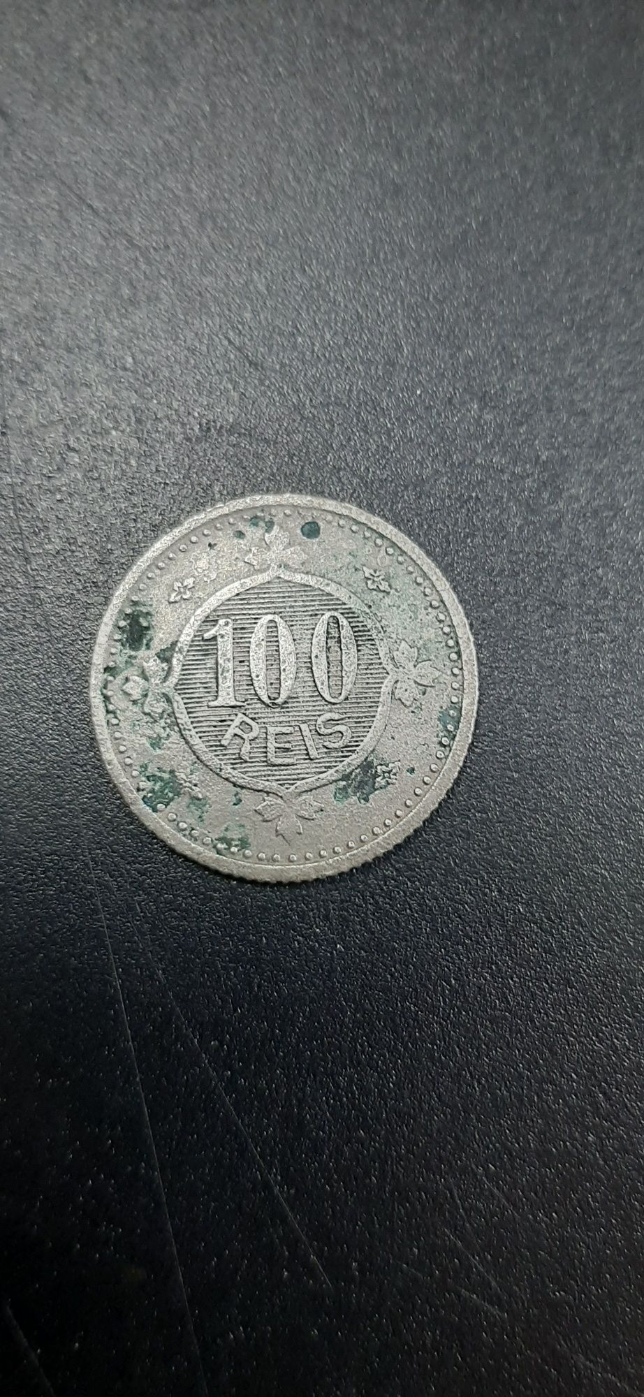 Moeda 100 Reis 1900