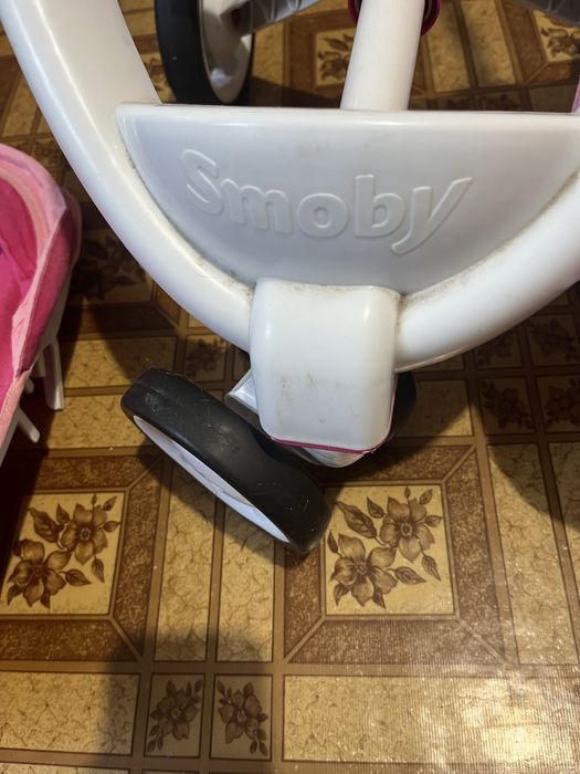 Коляска для ляльок бебі борн smoby 5в1 maxi cosi